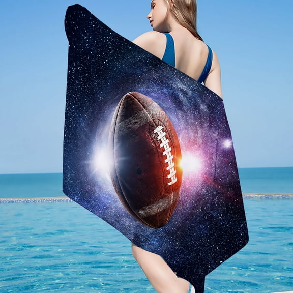 Kokovifyves Home Textile Microfiber Beach Towel Super Lightweight Colorful Bath Towel Sandproof Beach Blanket Multi-Purpose Towel for Travel Swimming Pool 30X60 inch