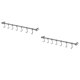 thumbnail image 3 of 3X Estante de Riel de Cocina Utensilio Montado En Pared Estante para Colgar de Suspensión de Acero Inoxidable para Herramientas Cocina Toalla Olla 7 Deslizantes, 3 of 9