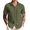 Chive, variant on Men's Casual Summer Beach Short Sleeve Button Down Shirt Beachwear Novelty Untucked Breathable Shirts