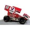 thumbnail image 2 of 2021 Winged Sprint Car, #55 C.J. Leary "Valvoline" - Acme A1809515 - 1/18 scale Diecast Car, 2 of 10