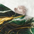 thumbnail image 2 of Yiaed Green Marble Print Dog Blankets-Cat Blanket Washable for Couch Protection,Puppy Blanket, Soft Plush Reversible Throw Furniture Protector-Medium, 2 of 8