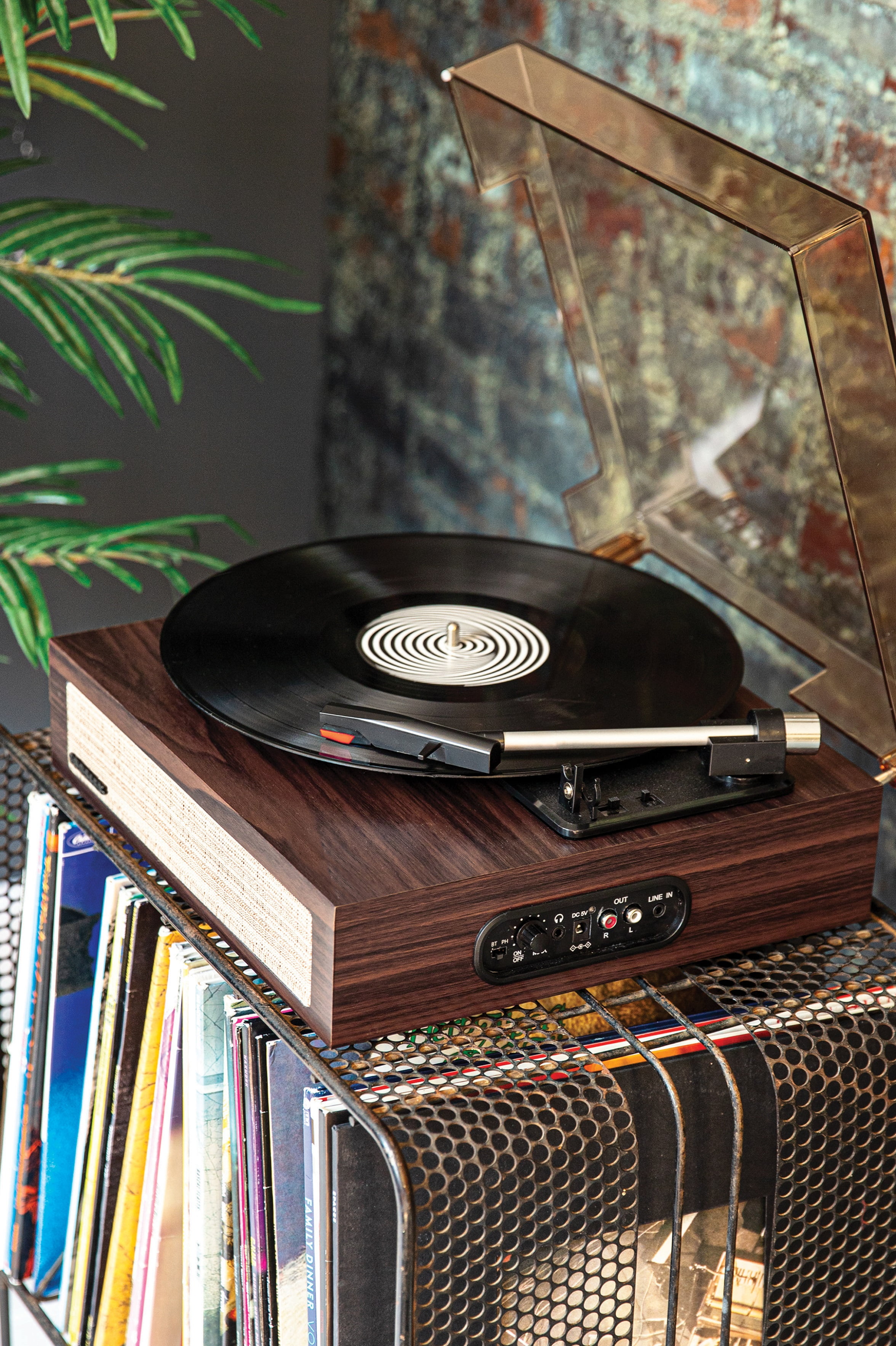 Crosley Scout Vinyl Record Player with Speakers and Wireless Bluetooth - Audio Turntables