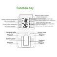 thumbnail image 3 of Temperature And Humidity Meter, 433Mhz Maximum Minimum Value Record Trend Indication Indoor Outdoor   For Office, 3 of 8