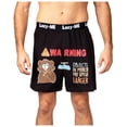 thumbnail image 1 of Lazy Me Boxeurs Fantaisie Amusants pour Hommes, sous-Vêtements Humoristiques, Cadeaux Farces pour Lui, 1 of 4
