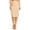 Beige, variant on Women's Plus size Trendy Style Knee Length Solid Pencil Skirt