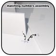 thumbnail image 2 of ZFUNBO 4FT Light Up Marquee Numbers, Warm LED Large Lighted Marquee Number 0 for 10th 20th 30th Birthday Decoration, Giant Mosaic Light up Number Balloons Anniversary Party Wedding Decoration, 2 of 9