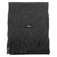 thumbnail image 2 of Falari Men Knitted Winter Scarf Dark Grey, 2 of 2