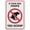 Warning Sign 2, variant on No Smoking On School Premises Sign Metal Signs 8"x12" Rust Free Aluminum,Uv Ink Printing,DurableWeatherproof Outdoor For Home