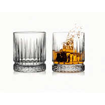 Whiskey Glasses Set of 2 Tumblers,Lead-Free Glassware ,12 Oz Old Fashioned Liquor Vodka Bourbon Wine Cocktail Scotch Bar Glasses Set