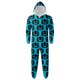 thumbnail image 2 of Halloween Family Pajamas Funny Pumpkins Zipper Hooded Jumpsuit Matching Family Pjs Sleepwear, 2 of 4