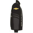 thumbnail image 3 of JH Design Men's Chevy Silverado Jacket an Embroidered Classic Twill Coat, 3 of 8