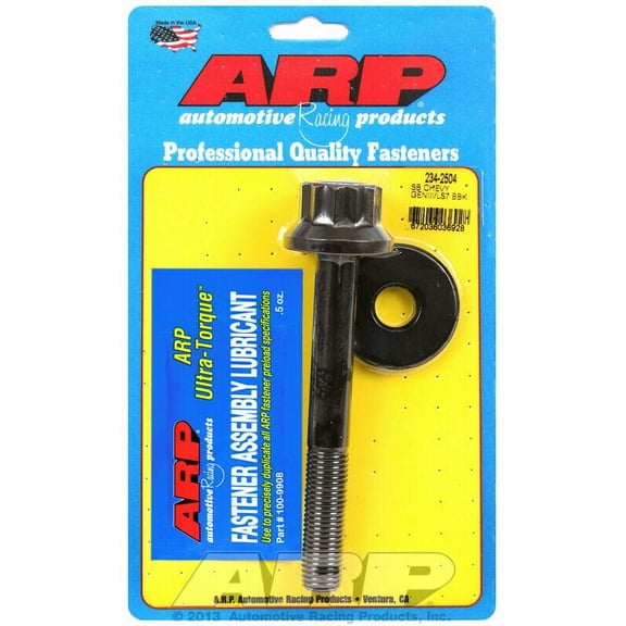 ARP 234-2504 Black For SB Chevy LS7 GENV LT1 12pt balancer bolt kit