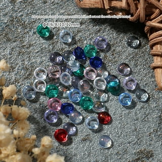 AB Crystal Rhinestones Set (1728+100Pcs), Round & Multi-Shape AB Glass  Rhinestone, Flatback AB Crystals for Nails, Clothes, Face, Jewelry