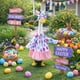 thumbnail image 1 of Decoraciones de Pascua, adornos de Pascua, regalos de Pascua, trajes de ganso de Pascua, estatua de ganso, vestido de Pascua, trajes de ganso de patio, conjunto de sombrero para estatua de 23 pulgadas, 1 of 9