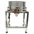 thumbnail image 2 of Techtongda Electric Sieve Stainless Steel Powder Shaker Round Powder Vibrating Screen with 2 Screens, 2 of 20
