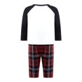 thumbnail image 4 of Pyjamas de Noël Assortis pour Vacances en Famille Imprimé Mignon Pyjamas une Pièce Xmas à Capuche Vêtements de Nuit, 4 of 10