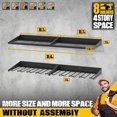 thumbnail image 2 of Power Tool Organizer for Tool Storage  Drill Holder Wall Mount with Charging Station  Tool Holder and Storage Rack for Garage Organization  Heavy Duty Metal Tool Shelf with Battery Holder, 2 of 6