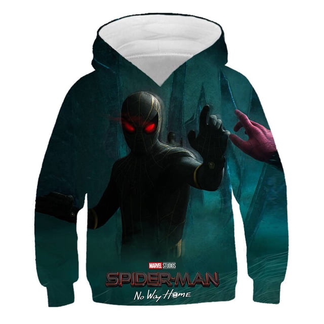 Nuevo otoño Marvel Avengers Hulk Sudadera de dibujos animados Ropa para niños Superhéroe Tops Sudaderas con capucha para bebés Niños O-cuello Ropa 2-14Y6T zhangyuxiang CONDUJO