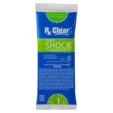 Rx Clear Super Shock for Synergy Pool Systems - 1 lb