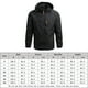 thumbnail image 2 of Abrigo Abrigo de hombre Senderismo Camping Ropa deportiva Térmica Exterior Outwears Primavera Otoño Chaqueta Kuymtek Negro T 3EG para Hombre, 2 of 5