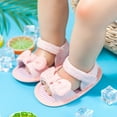 thumbnail image 4 of Baby Boys Girls 2 Straps Summer Dress Sandals Infant Shoes Soft Sole Breathable First Walker Newborn Shoes, 4 of 6