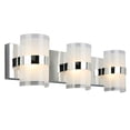 thumbnail image 1 of Design House 577783 Three Light Haswell Polished Chrome LED Wall Light, 1 of 10