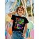 thumbnail image 2 of Camiseta SPRUNKI con estampado 3D de personajes de dibujos animados para niño - Manga corta de secado rápido, cuello redondo - Tejido de punto de algodón informal con,Black,5-6Y, 2 of 5