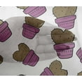 thumbnail image 5 of oneOone Polyester Lycra Fabric Leaves & Floral Block Fabric Prints By Yard 56 Inch Wide, 5 of 5