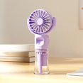thumbnail image 4 of SUTENGDA 16.8 cm 4-Speed Rechargeable Handheld Mini Fan, 4 of 9