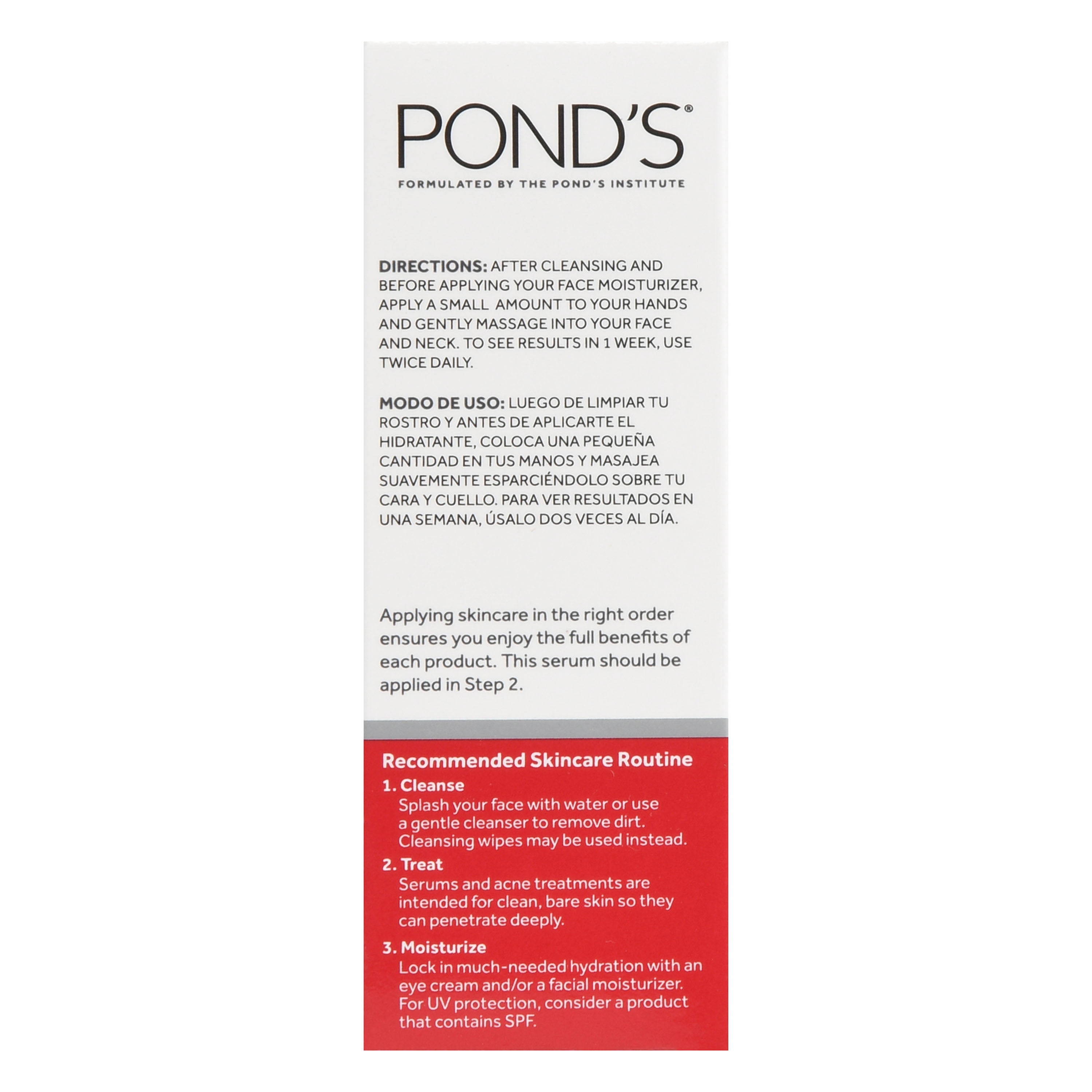 ponds anti aging serum