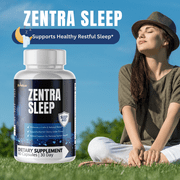 Zentra Sleep- Sleep & Brain Support- 2 Bottles- 120 Capsules