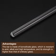 thumbnail image 4 of Unique Bargains 3.3 Borosilicate Glass Stick 5.91' Length 6mm Dia Stir Rod Round for Lab Kitchen Science 10Pcs, 4 of 5