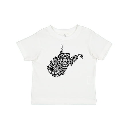 

Inktastic West Virginia Silhouette Mandala Gift Baby Boy or Baby Girl T-Shirt