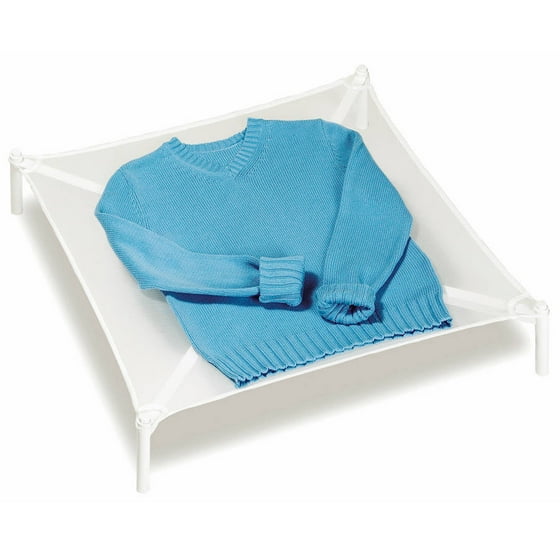 Whitmor Stackable Sweater Drying Rack White