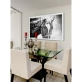 thumbnail image 5 of "White Horse Mask" Framed Painting Print, 5 of 6
