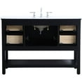 thumbnail image 6 of 48 in. single bathroom vanity set in Black, 6 of 15