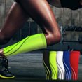 thumbnail image 2 of 1x Women Men Graduated Calf Compression Socks Calf Compression Sleeve Compression Leg Sleeves for Running Cycling Basketball, 2 of 9