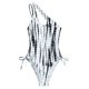 thumbnail image 2 of Augper Ladies Fashion Tie-dyed Print Tight Fitting Elastic Hollow Out Sexy Women's One-piece Swimsuit, 2 of 9