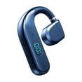 thumbnail image 1 of Auriculares de un solo oído Auriculares con gancho para la oreja Cancelación de ruido V5.3 Giratorio Tiempo de espera prolongado Gancho para la oreja azul Hugo Auriculares abiertos, 1 of 10