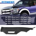 thumbnail image 5 of Kojem A Pillar Grab Handle Interior Trim for 2011-2016 Ford F-250 F-350 F-450 F-550 Super Duty Replaces BC3Z-2503599-AB Black Left Driver Side, 5 of 8