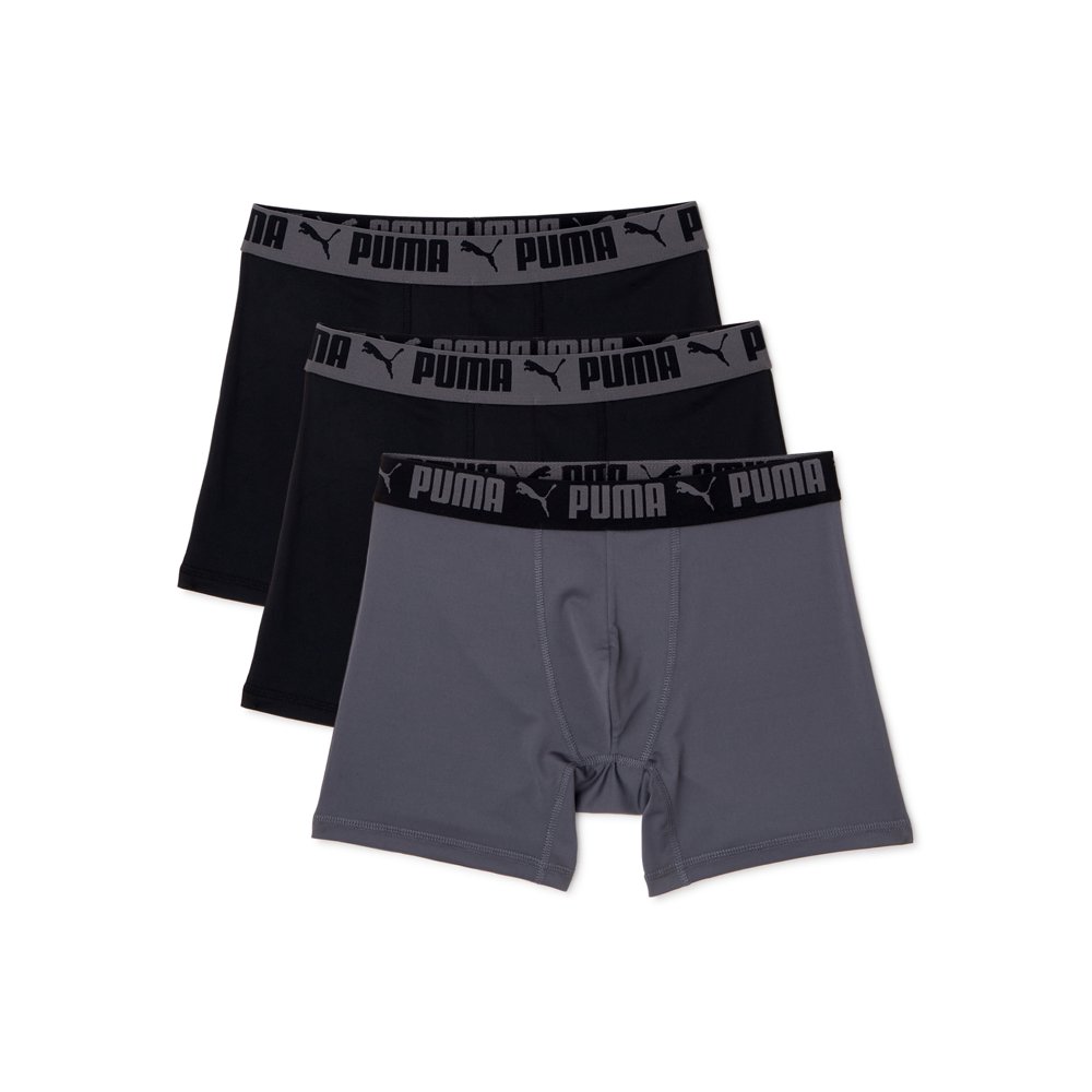 PUMA Puma Men's Boxer Briefs, 3Pack