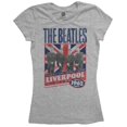thumbnail image 1 of The Beatles - Camiseta Liverpool England 1962 para Mujer (Gris), 1 of 2