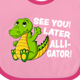 thumbnail image 4 of Inktastic See You Later Alligator Boys or Girls Baby Bib, 4 of 4