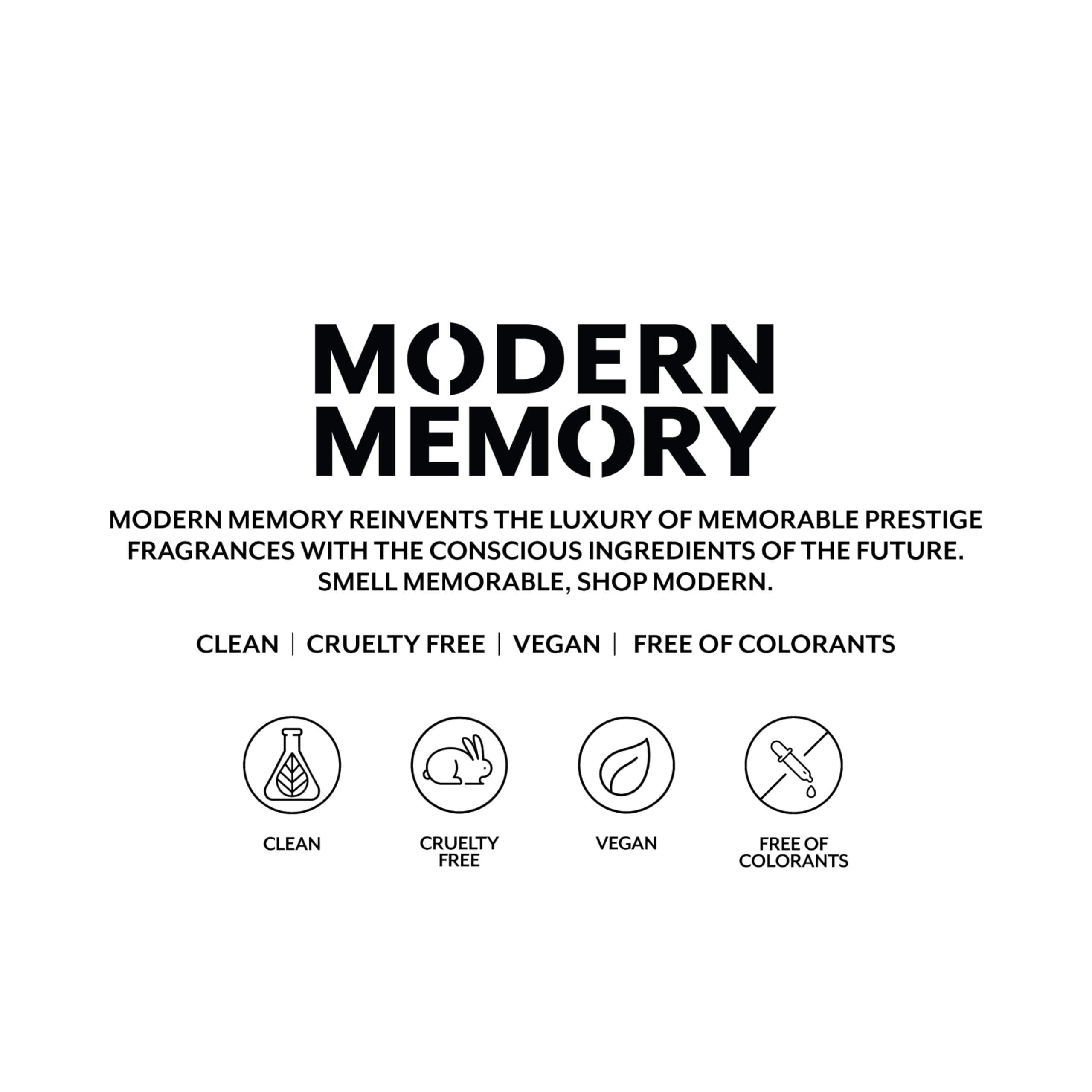 Modern Memory Vanilla Affair Eau de Parfum for Women, 2.5 fl oz - Notes of Vanilla Orchid, Brown Sugar & Patchouli