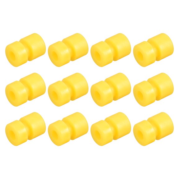 Uxcell 12Pack RC Anti Vibration Rubber Balls for F4 Flight Controller M2x6.6mm Yellow