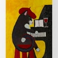 thumbnail image 2 of CafePress - Tuxedo Cat And Piano Stainless Water Bottle 1 - Stainless Steel Water Bottle, Sports Bottle, 1.0L, 2 of 5