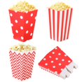 thumbnail image 2 of pitrice Popcorn packaging box - red - striped * polka dot * wavy - bagged, 2 of 9