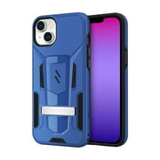 ZIZO TRANSFORM Series for iPhone 14 Plus (6.7) Case - Rugged Dual-layer Protection with Kickstand - Blue
