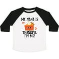 thumbnail image 3 of Inktastic Thanksgiving Nana Thankful for Me Boys or Girls Toddler T-Shirt, 3 of 5