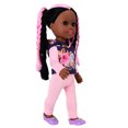 thumbnail image 5 of Bebé recién nacido de 14 pulgadas, ropa hermosa de Vinilo Suave, zapatos de colores aleatorios, adorable muñeca africana de juguete con peinado, 5 of 5